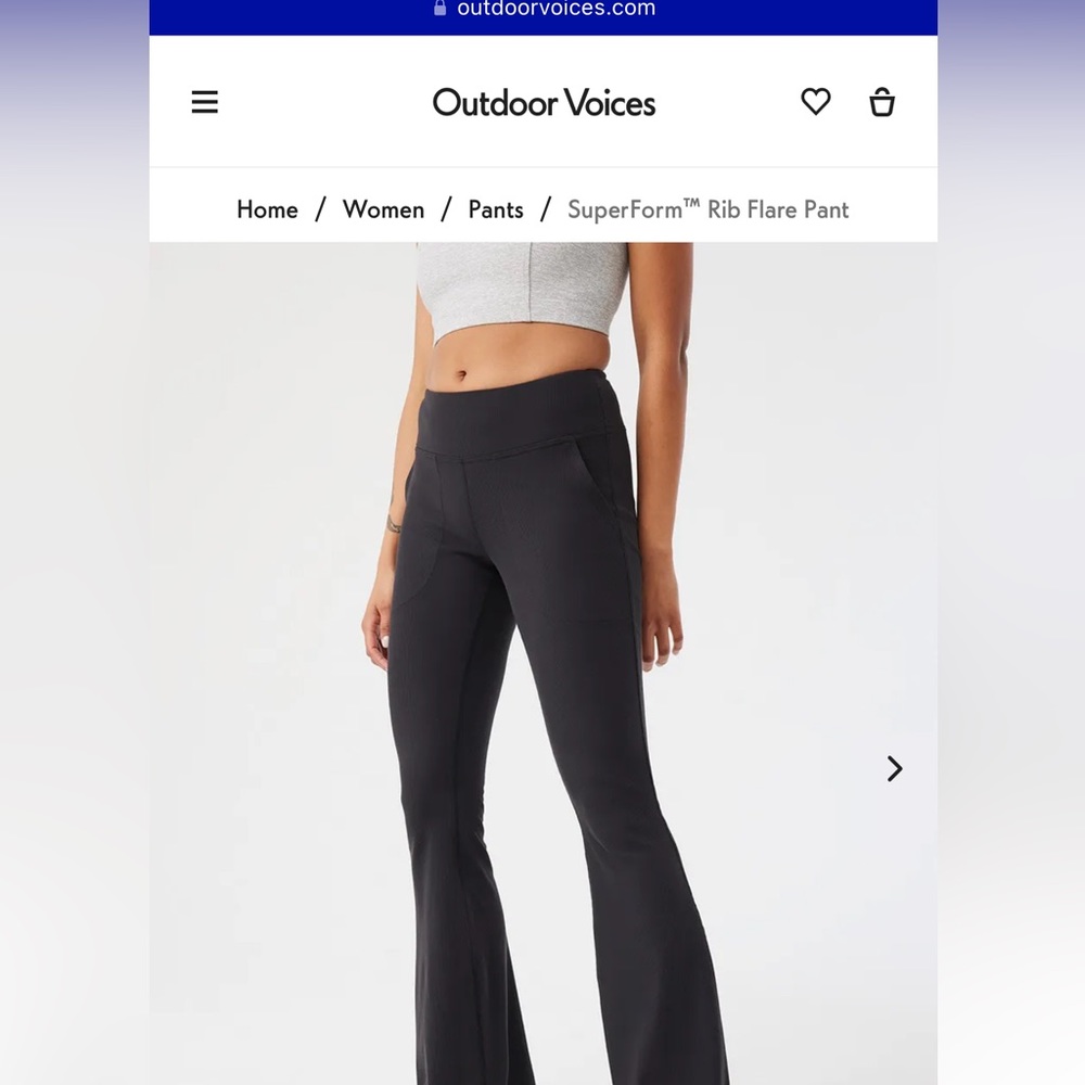 Outdoor Voices RibFlare Pant